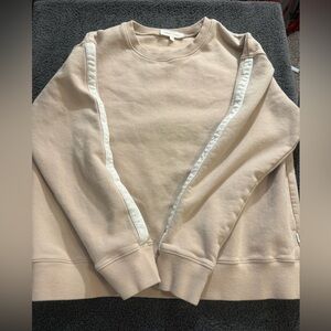 Bohme Women's Beige Sweater with White Accents‎